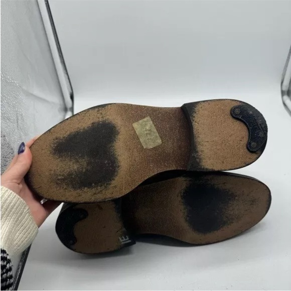 J. Crew Men’s Leather Brown Roper Boots Size 9 - Picture 13 of 16